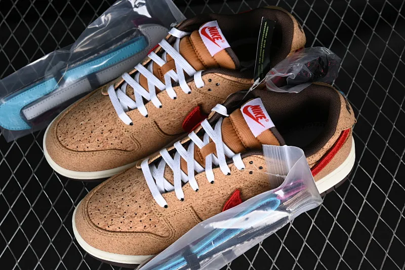 All categories Nk SB Dunk series Nk SB Dunk Low low-top sneakers Clot x Nk Dunk SB Low "Cork" cork joint model SB low-top casual sneakers FN0317-121